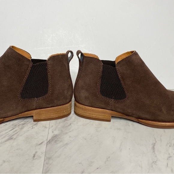 Kork Ease Kit Brown Suede Chelsea Bootie 6 1/2 M - Picture 8 of 14